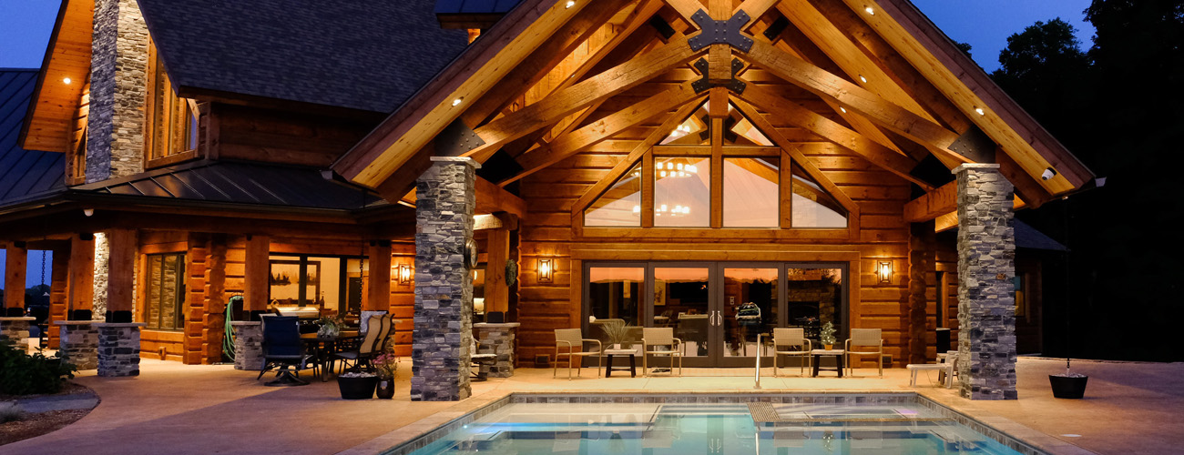 Timber Home On A Private Airstrip